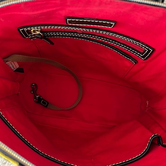 Dooney & Bourke Doodle Pod Backpack Black Multicolor - Picture 12 of 14